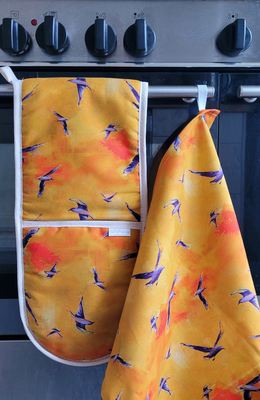 Gulls oven gloves