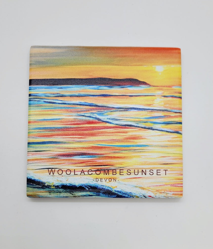 Sunset coaster