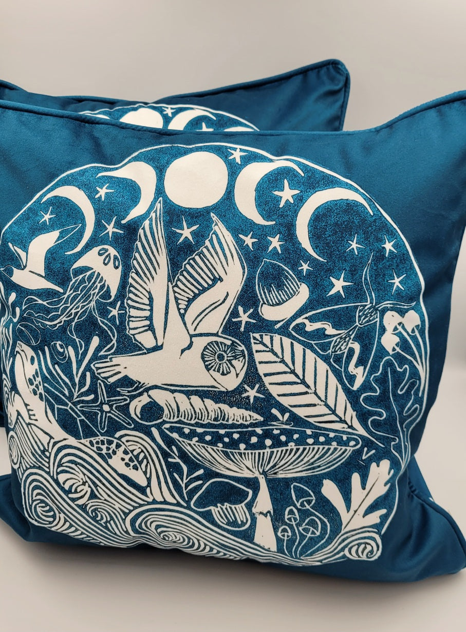 Nature is Watching Cushion