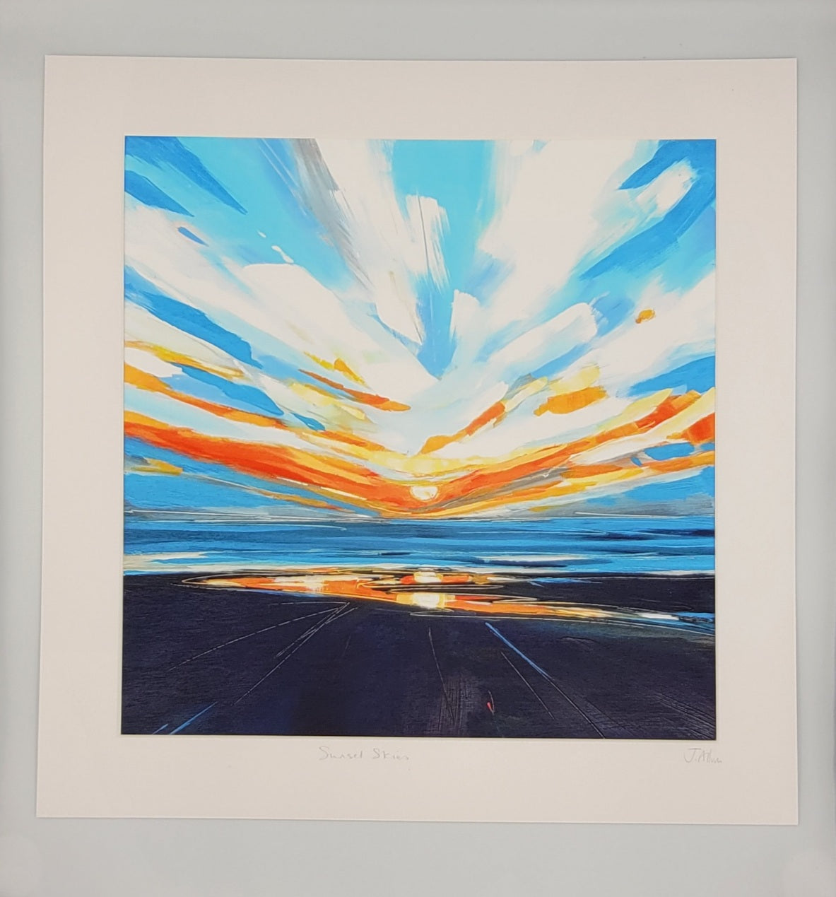 Sunset Skies. Art Prints by Jo Allum
