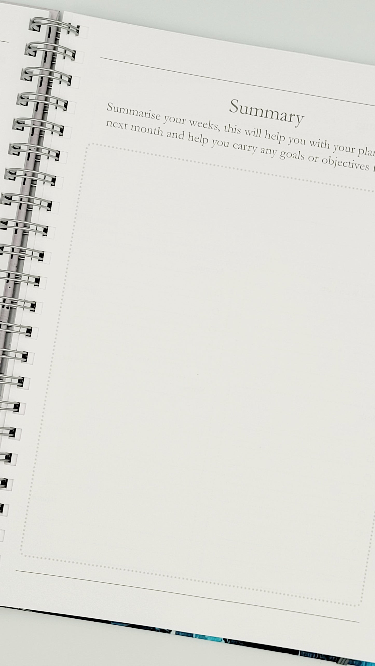 A4 Planner. Woolacombe