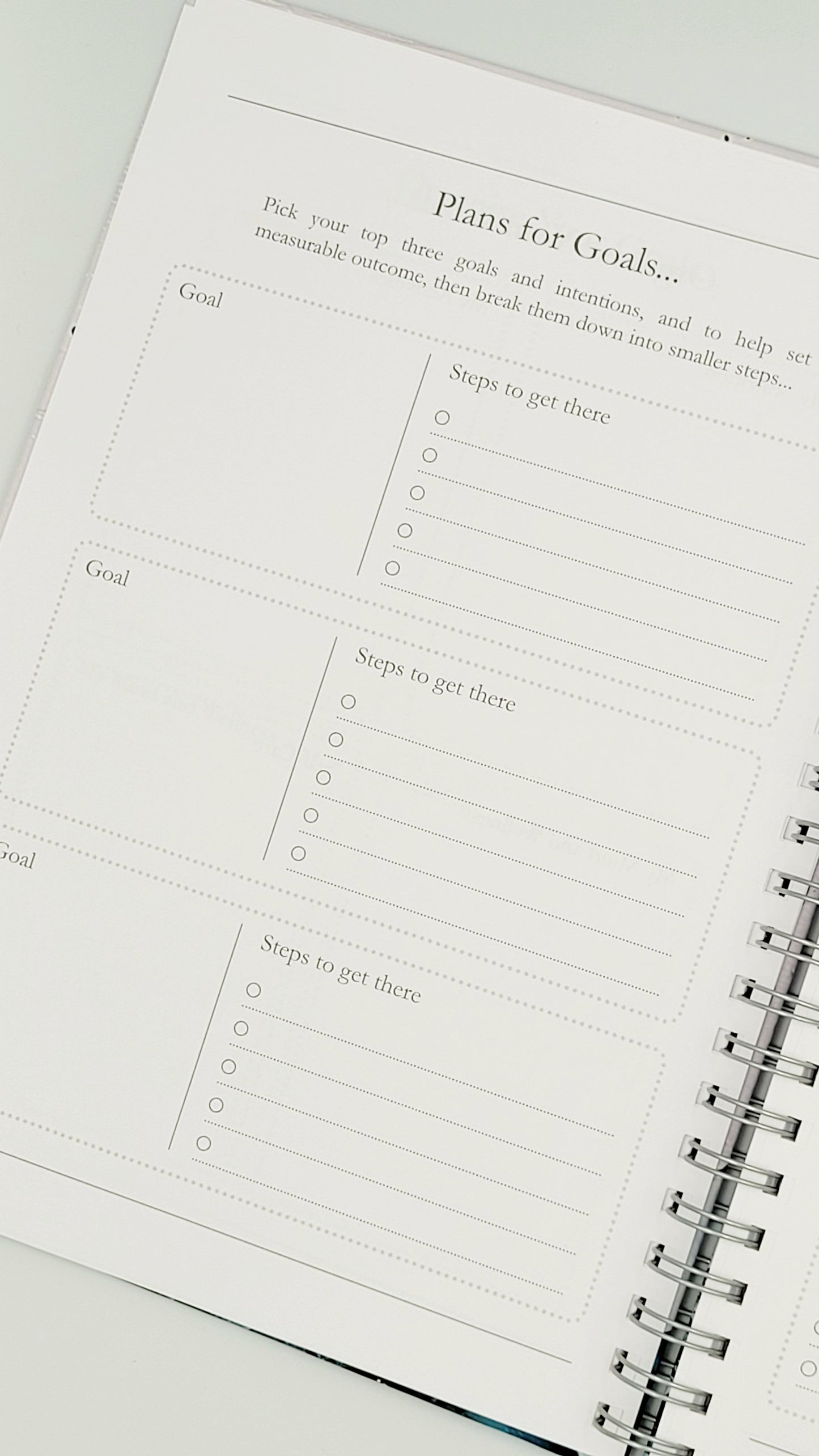 A4 Planner. Woolacombe