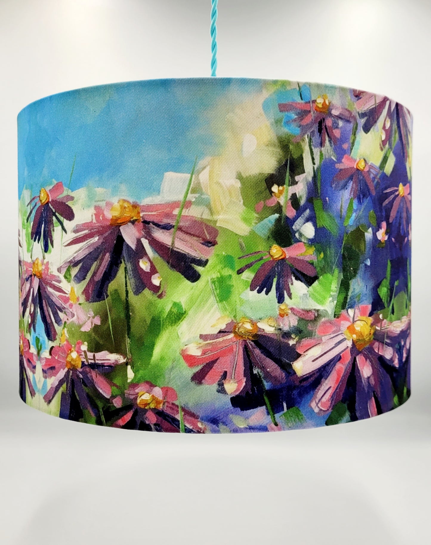 Purple Daisy Lampshade