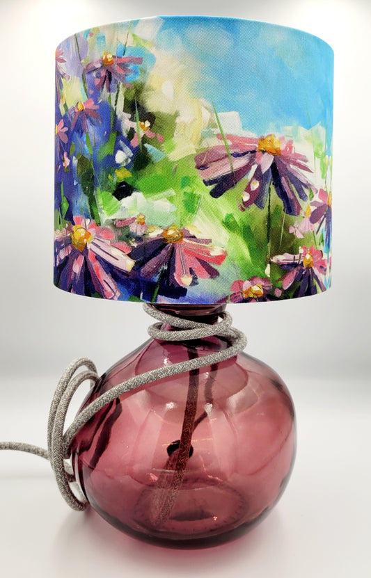 Purple Daisy Lampshade
