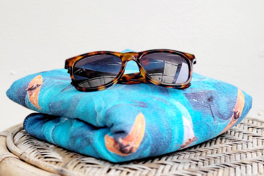 Aerial Surfers Travel Towel