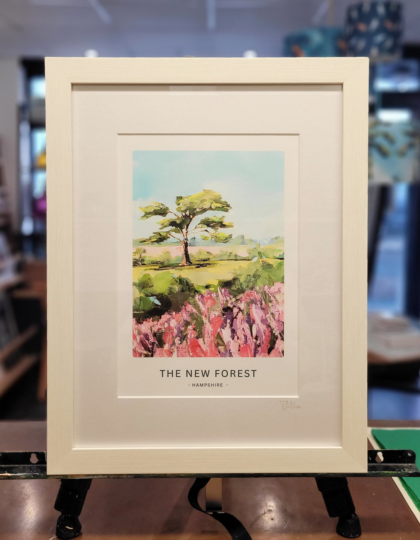 Purple Heather Art Print