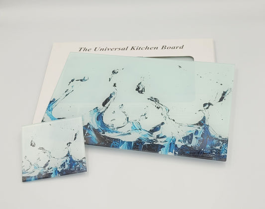 Water design Worktop Savers, Table Mats and Coasters