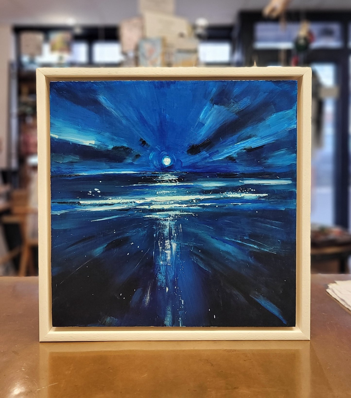 Moon. Original Artwork by Jo Allum