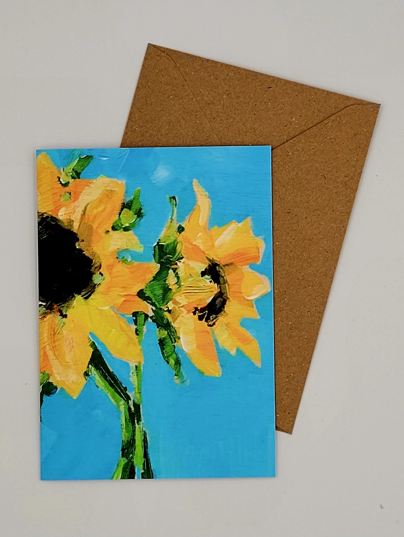 Sunflowers Greetings Card