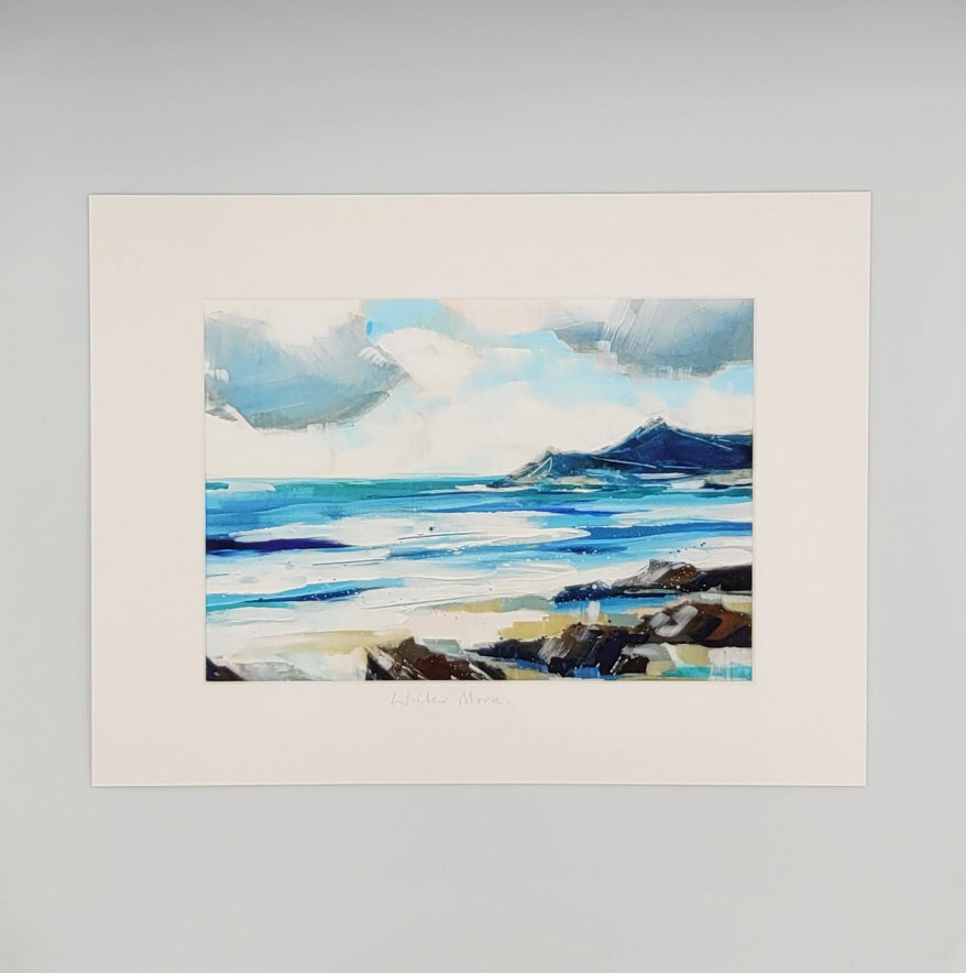 Winter Morte. Art print by Jo Allum