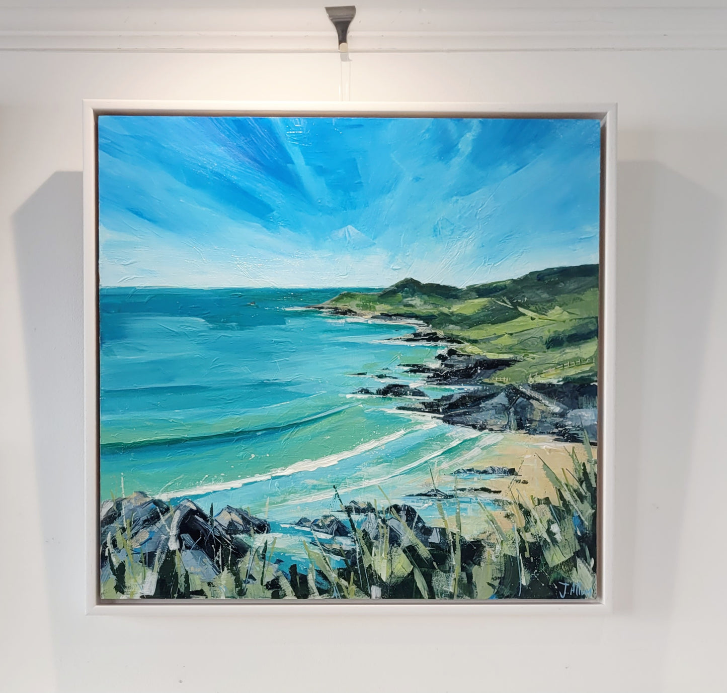 Grunta. Original painting by Jo Allum