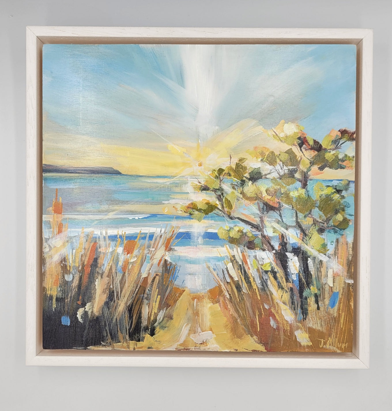 Autumn Light. Original painting by Jo Allum