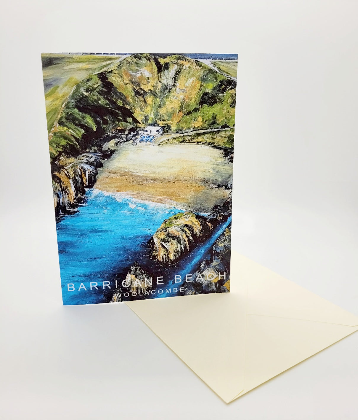 Barricane Cafe Greetings Card