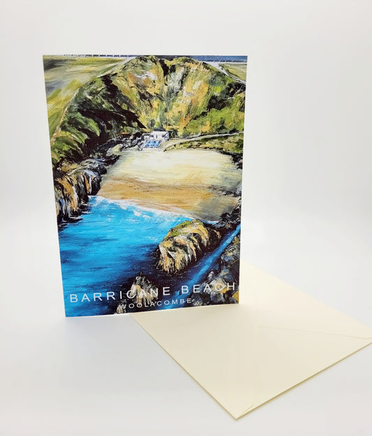 Barricane Cafe Greetings Card