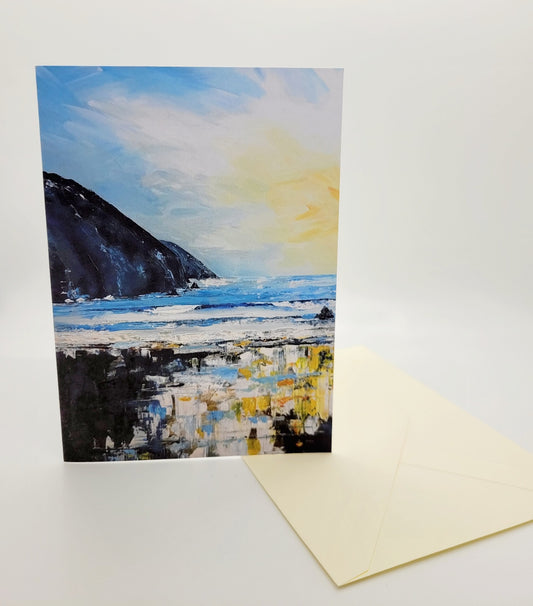 Putsborough Reflections Greetings Card