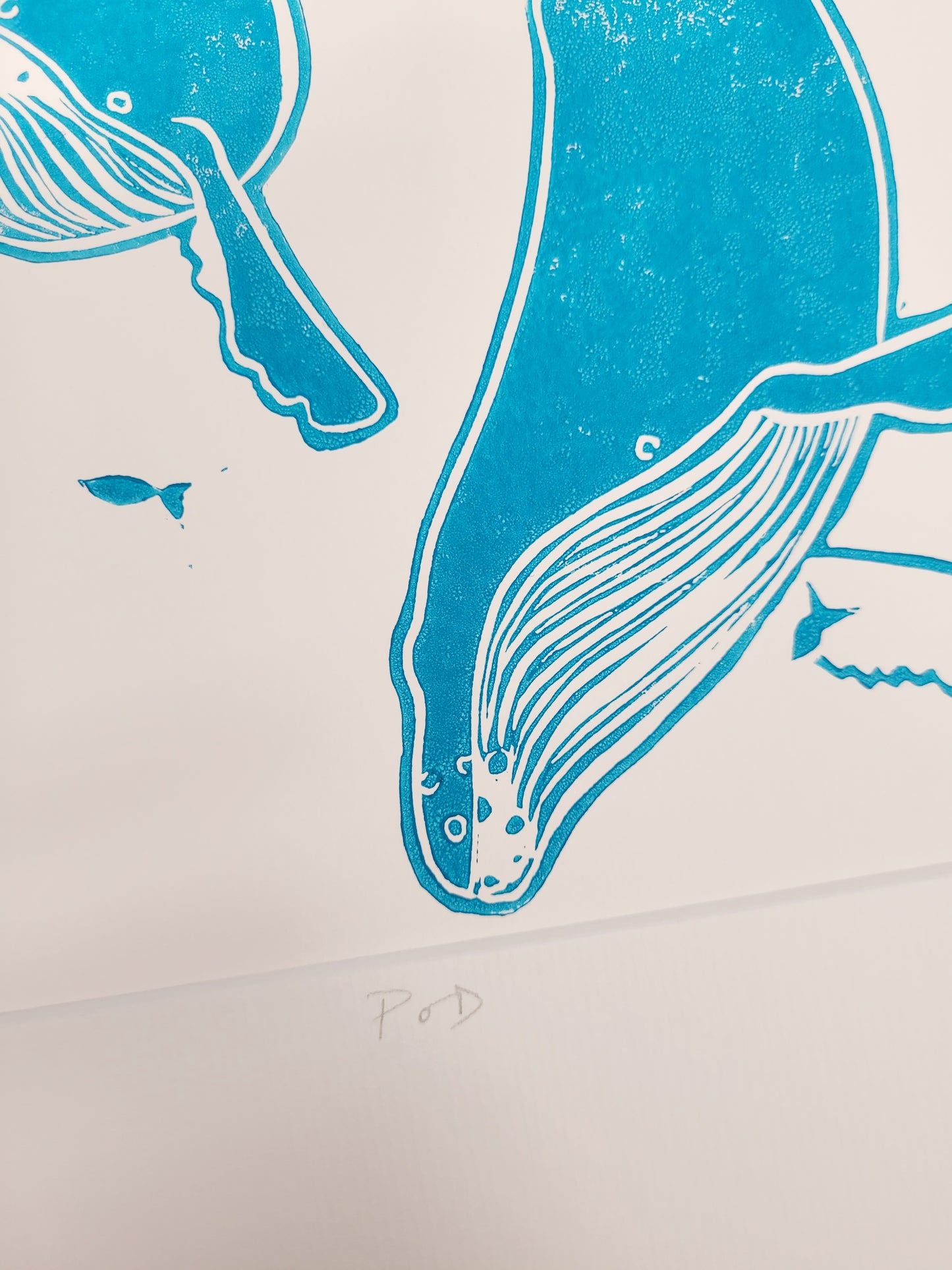 Pod Original Lino Print