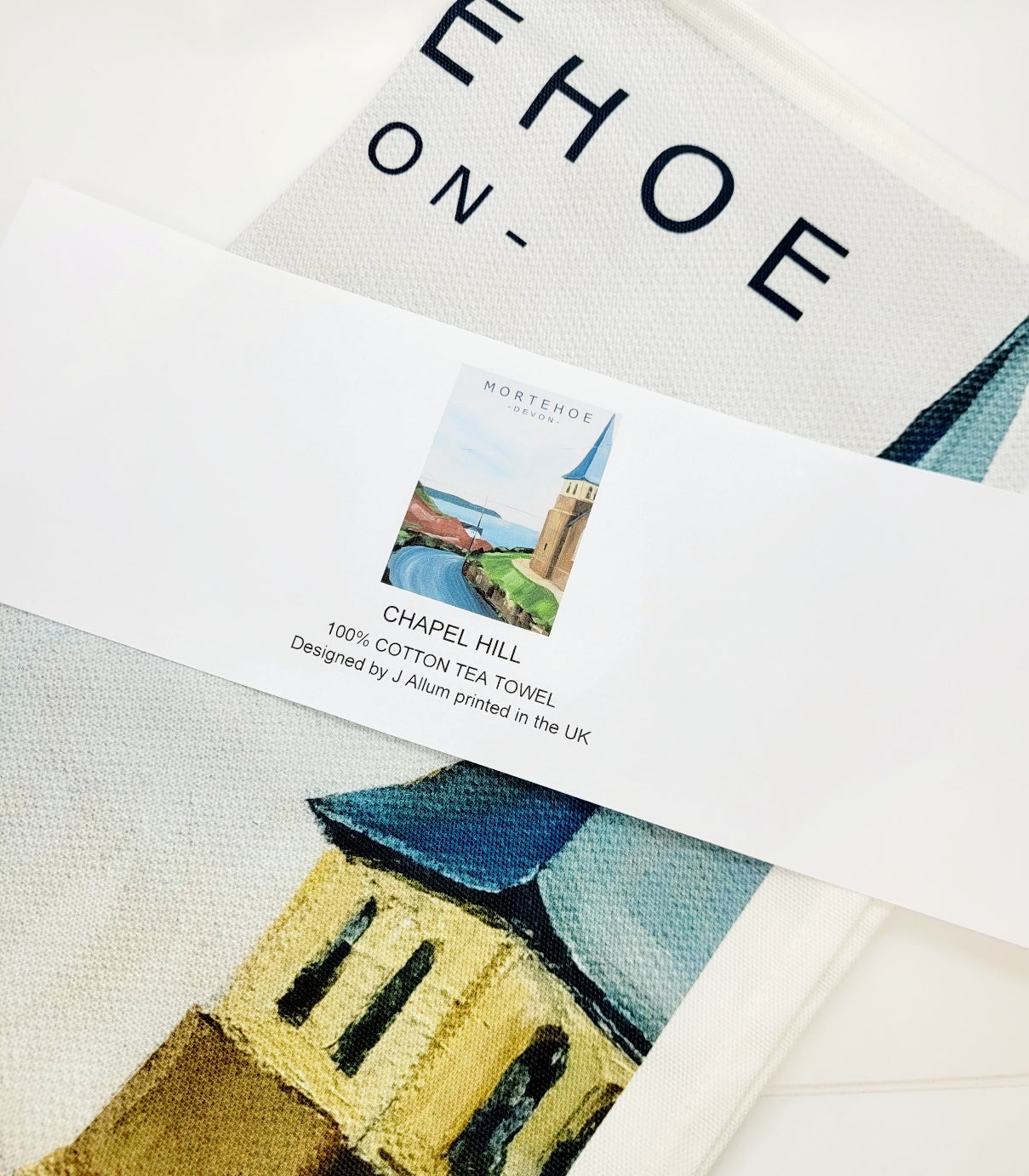 Mortehoe Tea Towel
