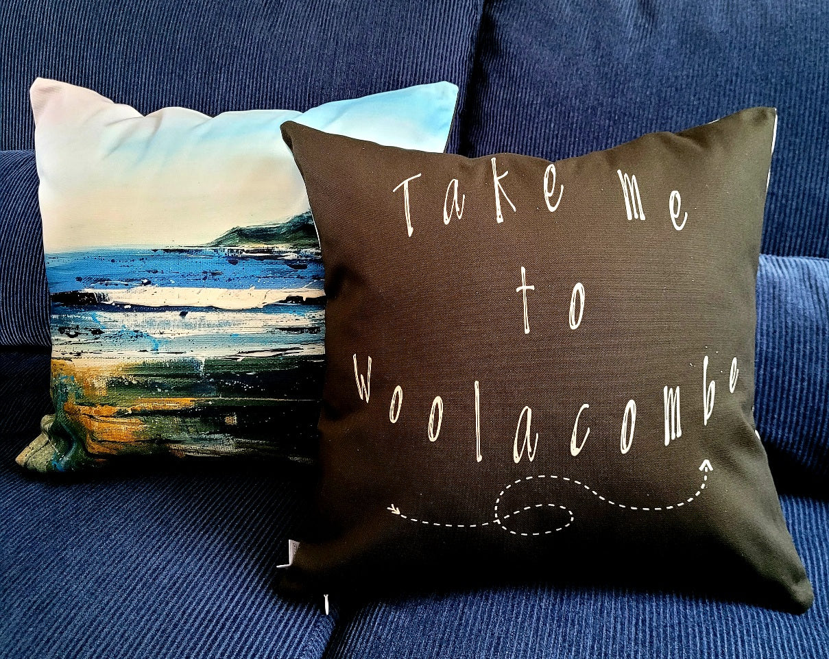 Morte Blues Cushion