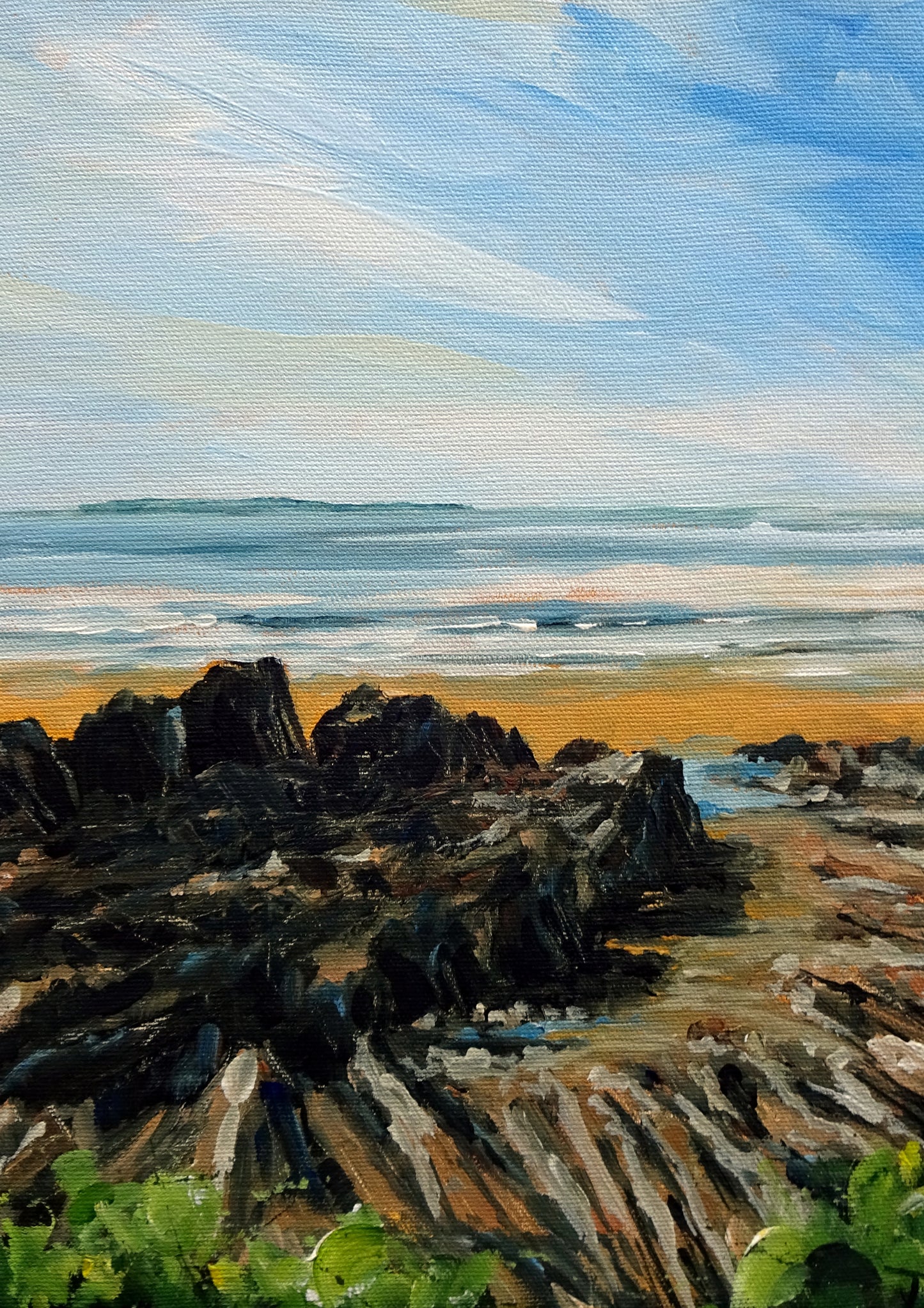 Shellsborough. Art print by Jo Allum