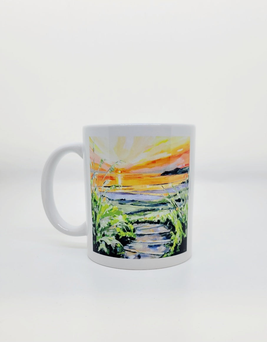 Woolacombe Sunset Mug