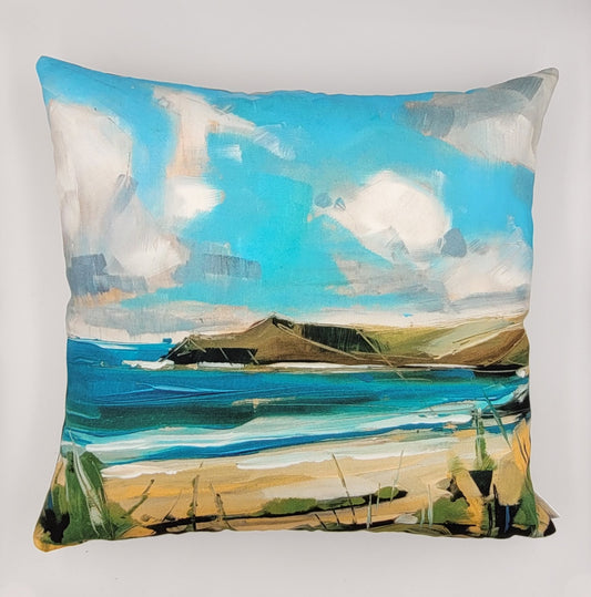 Bright and Breezy Woolacombe Cushion