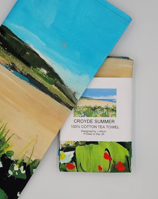 Croyde Summer Tea Towel