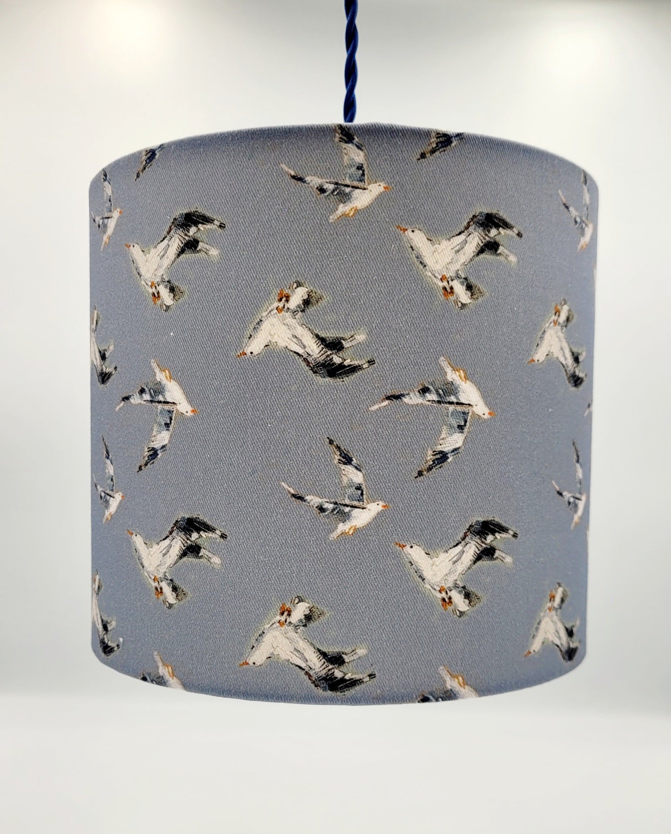 Seagull print lampshade