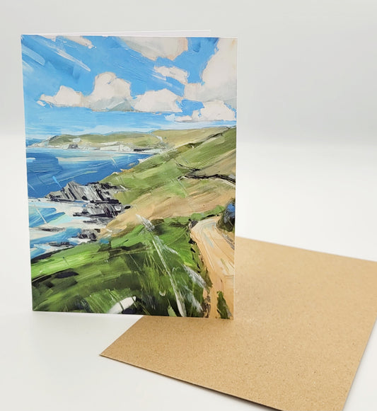 Path to a Quiet Mind Greetings Card