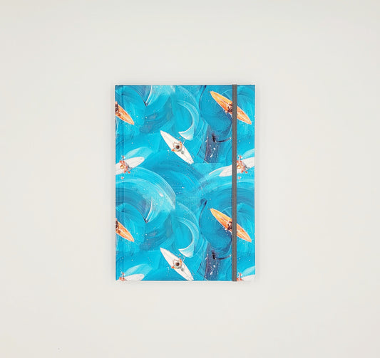 A5 Notebook.  Aerial surfers