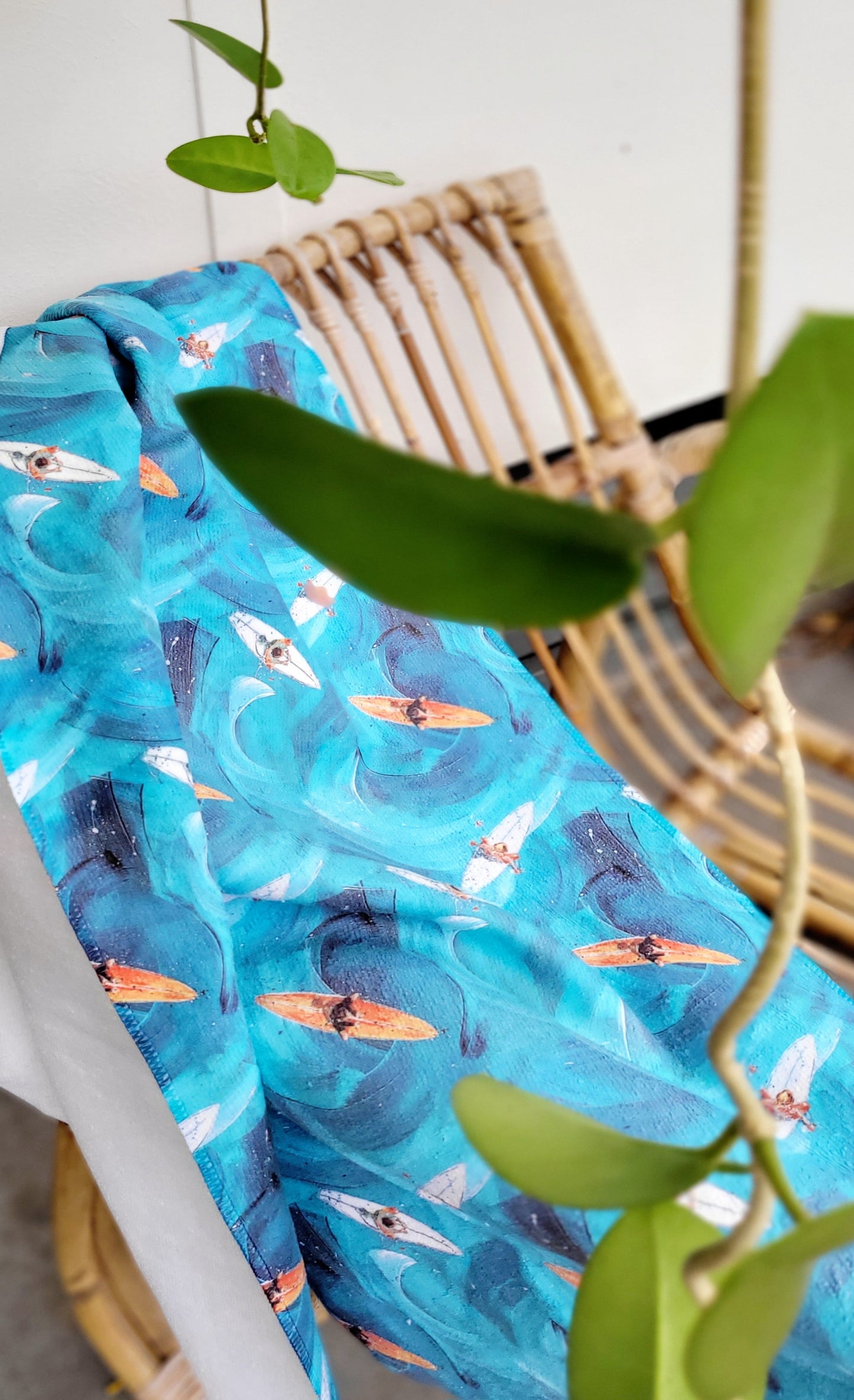 Aerial Surfers Travel Towel