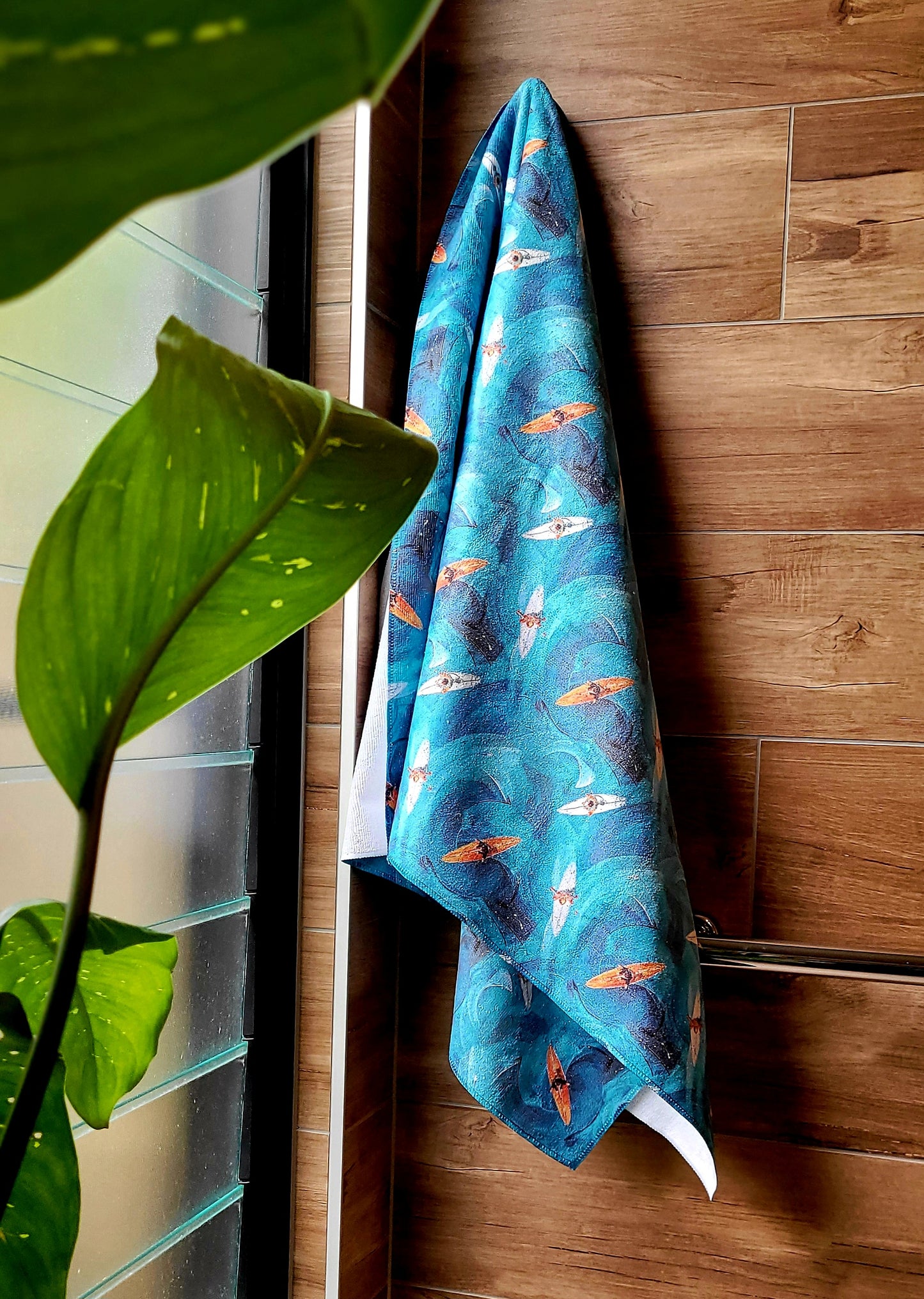 Aerial Surfers Travel Towel