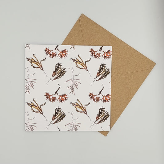 Seaweed Greetings Card