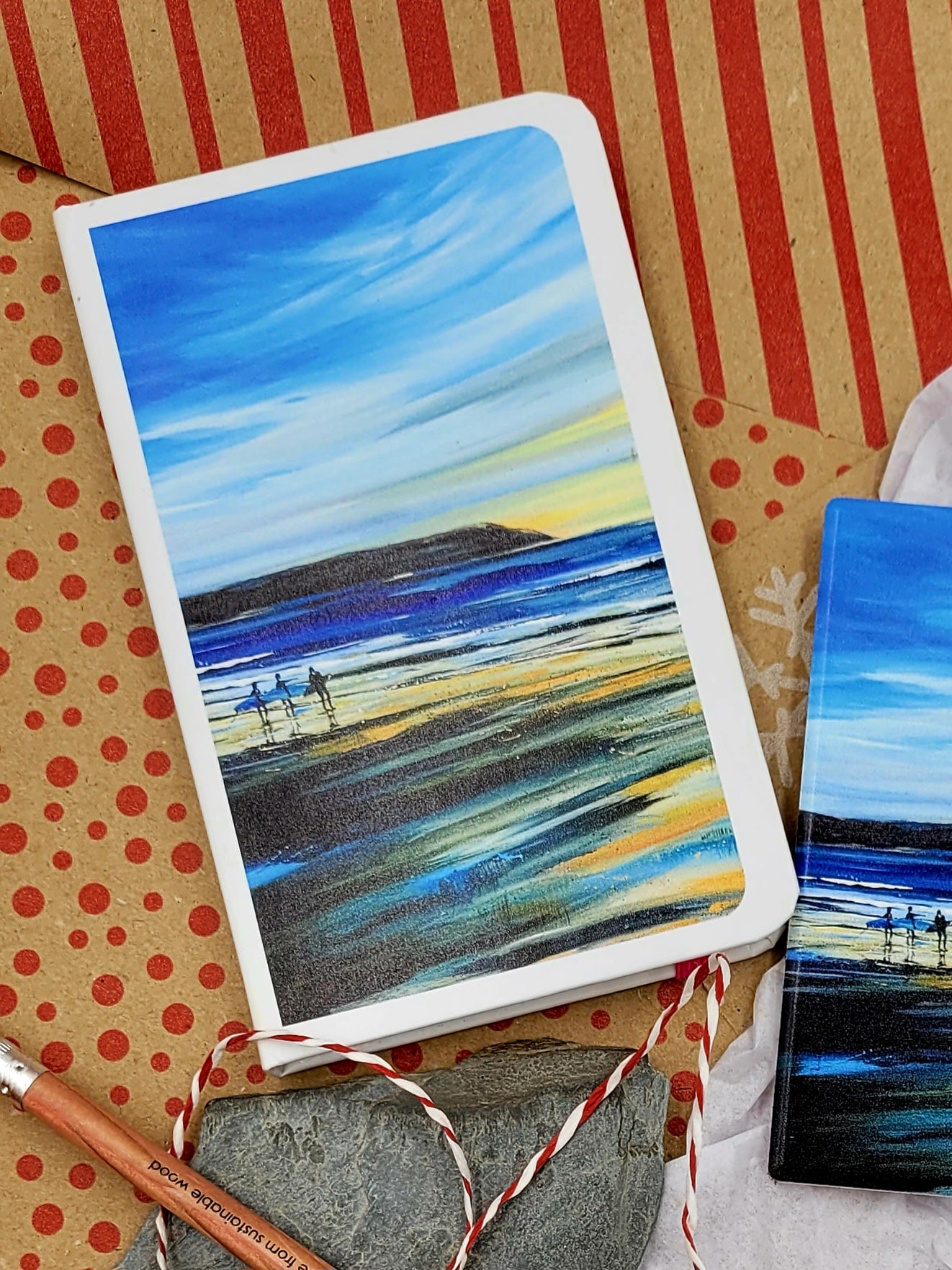 Hazy Sunset Notebook