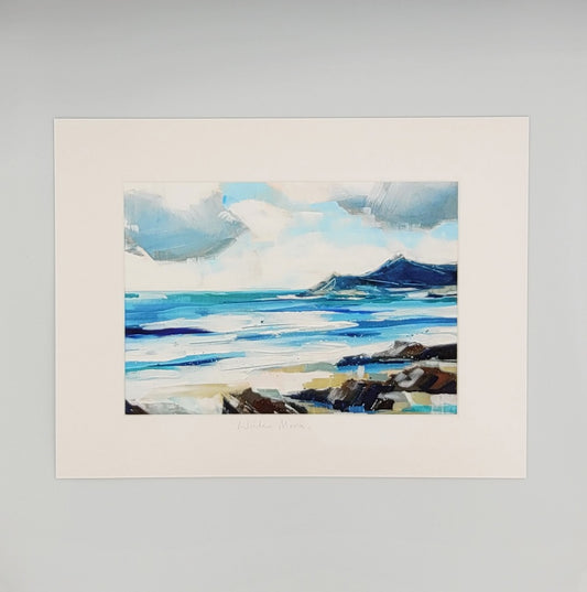 Winter Morte. Art print by Jo Allum
