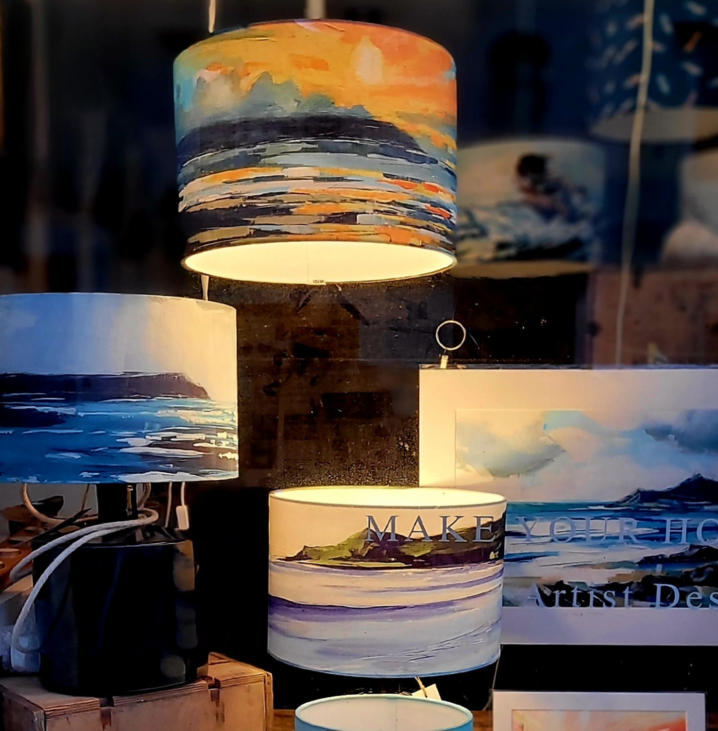 Baggy Sunset Lampshade