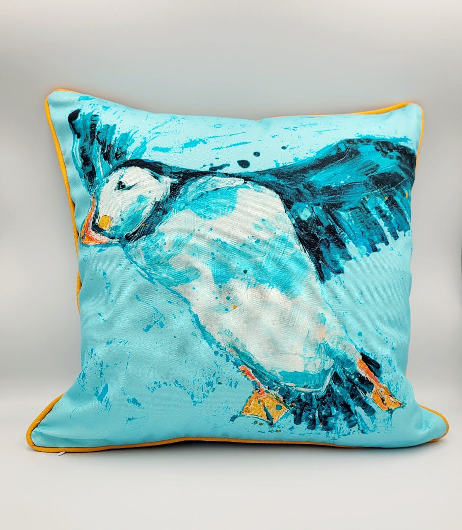 Puffin Cushion