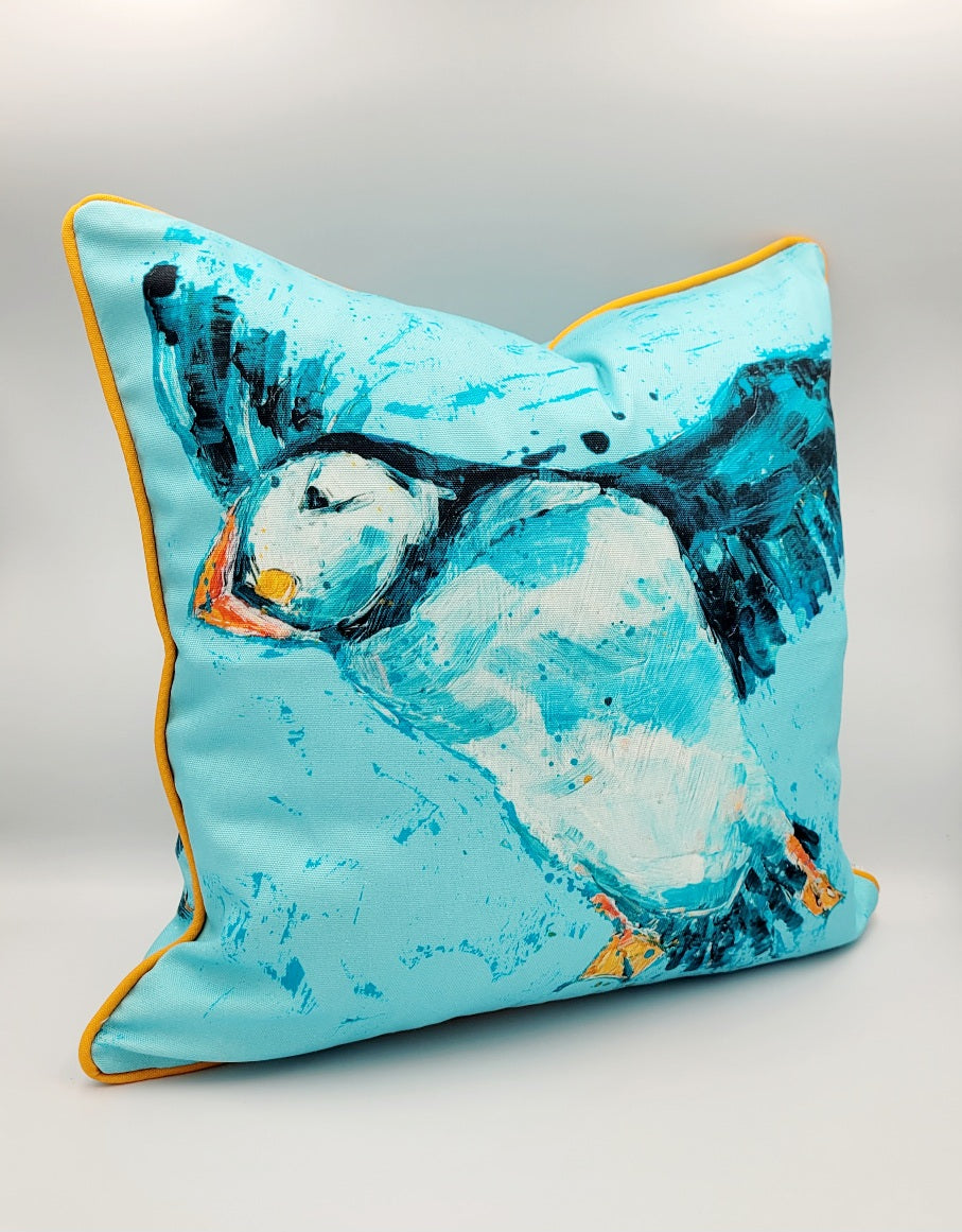 Puffin Cushion