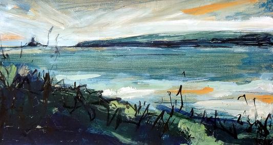 To Godrevy. Original Painting by Jo Allum