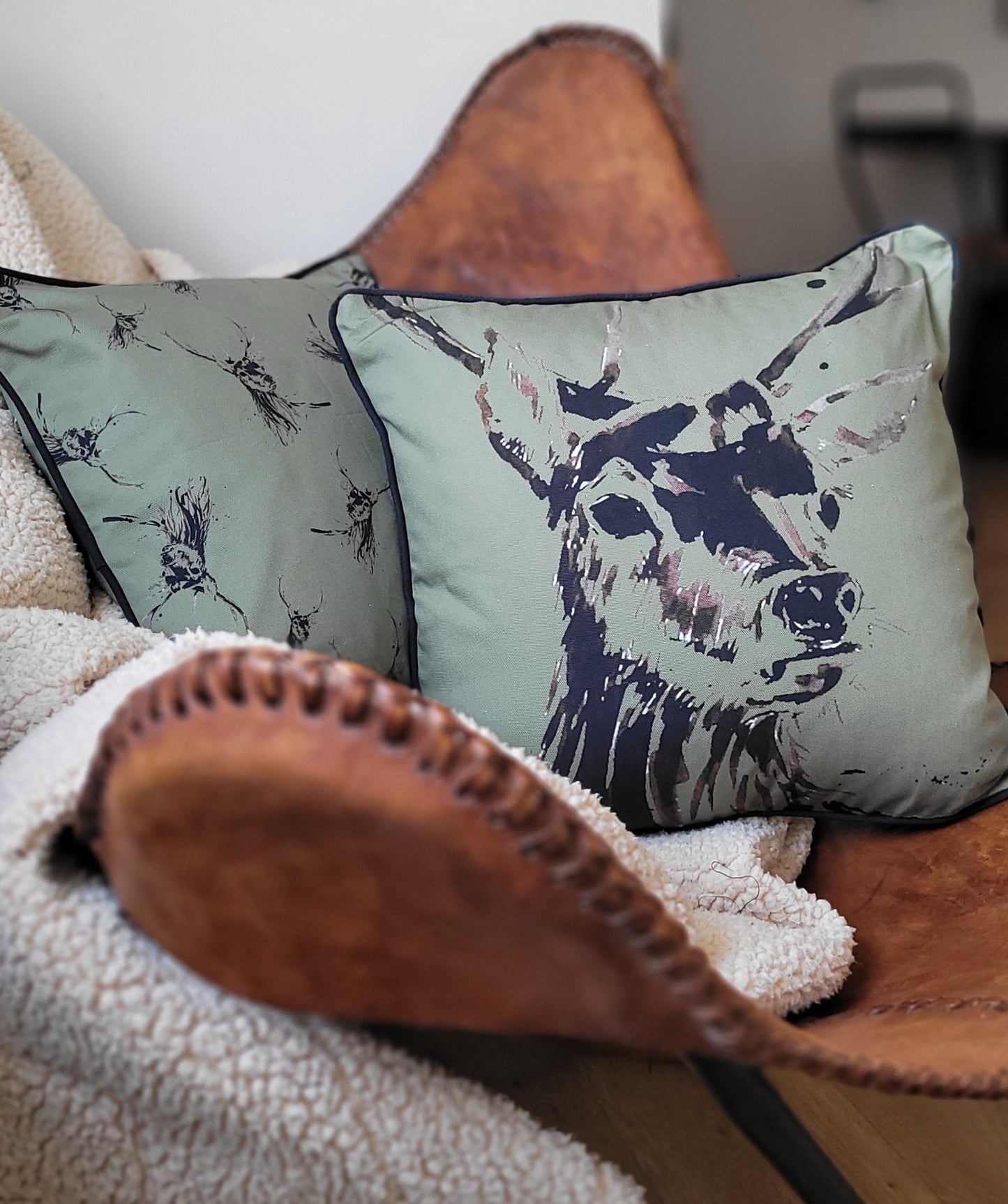 Stag Cushion
