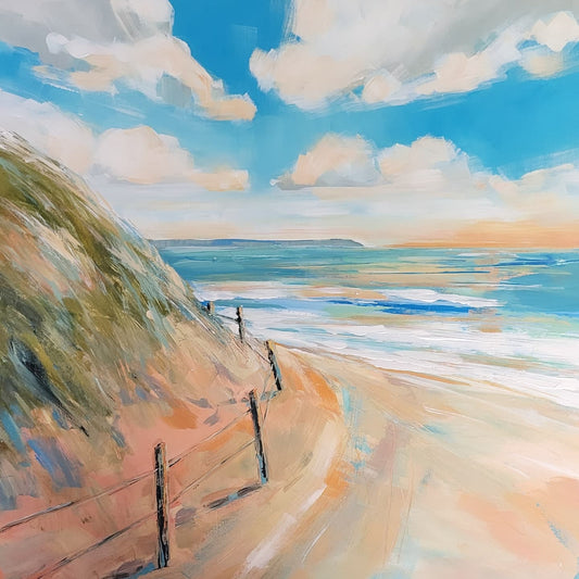 Around the Dunes. Original painting by Jo Allum