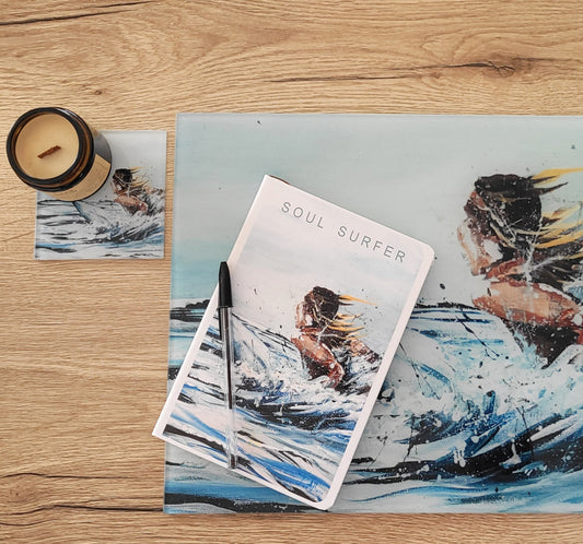 Soul surfer worktop saver, table mats or coasters