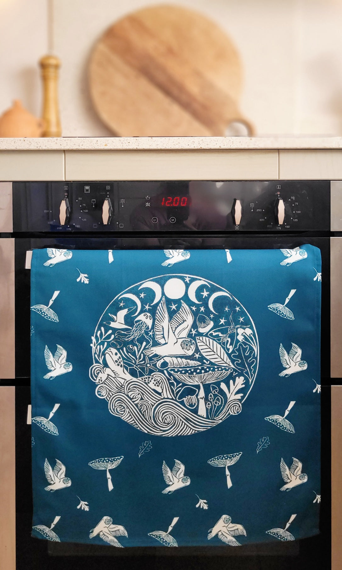 Nature is Watching Tea Towel