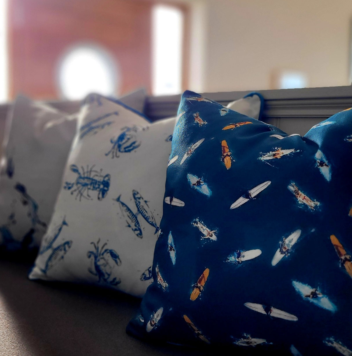 Aerial Surfer Cushion