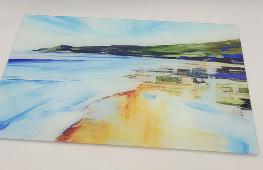 Where the land meets the sea design Worktop Savers, Table Mats and Coasters