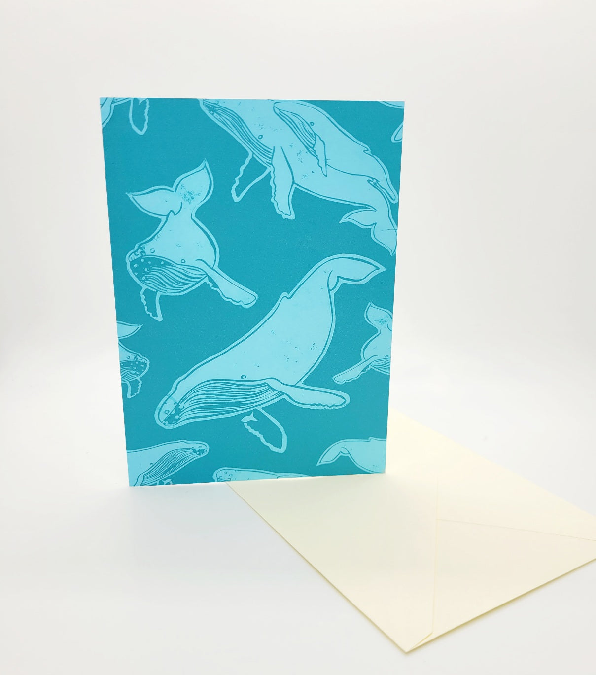 Whale Greetings Card