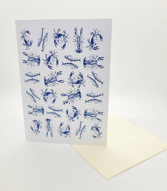 Sea Life Greetings cards