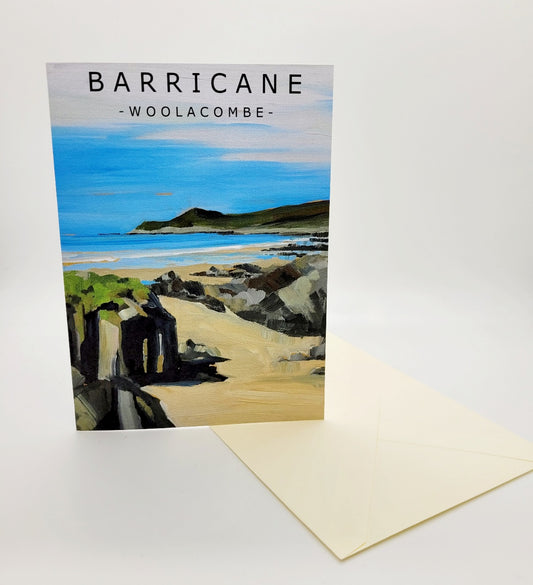 Barricane Beach Greetings card