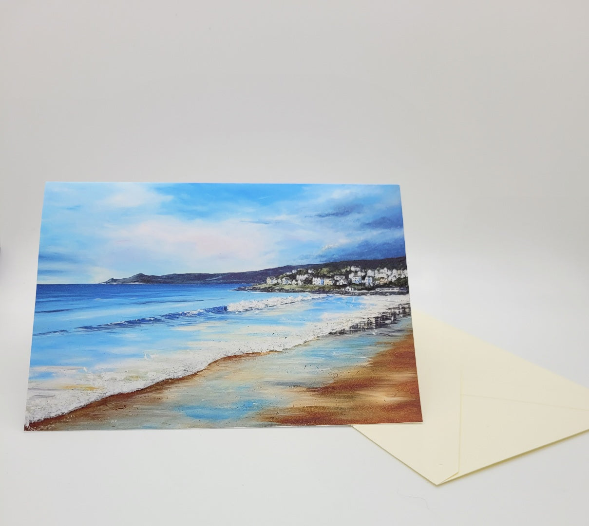 Woolacombe Afternoon Greetings Card