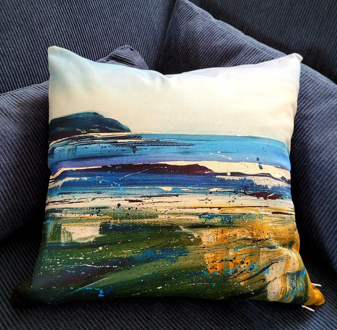 Baggy Blues Cushion