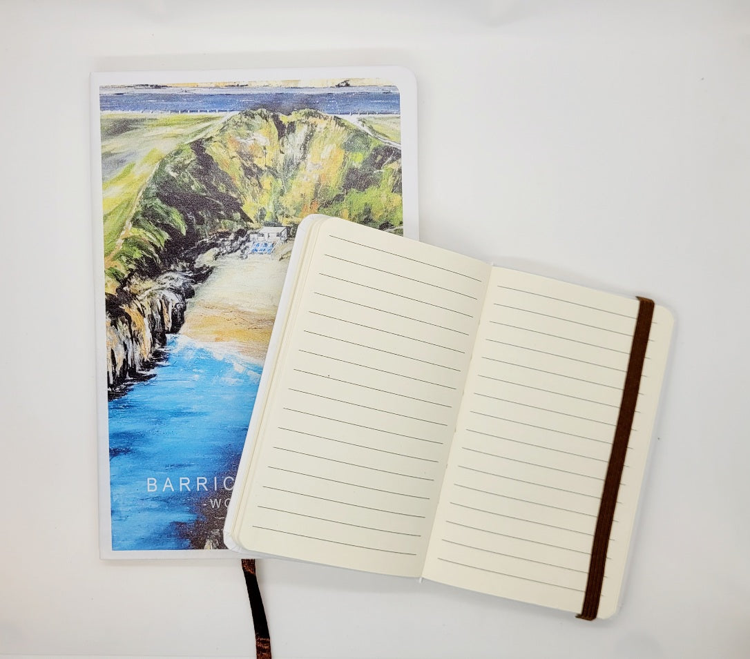 Barricane beach notebooks